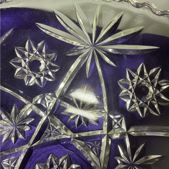 Vintage Anchor Hocking Star of David large serving bowl. - Picture 3 of 4